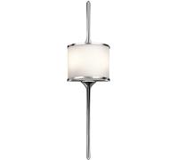 Elstead Lighting Mona applique murale 2x3 W chrome KL-MONA-L-PC