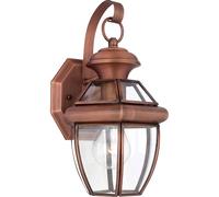 Elstead Lighting Newbury applique murale extérieure 1x60 W cuivre QZ-NEWBURY2-S-AC