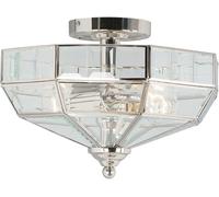 Elstead Lighting Old Park plafonnier 2x60 W nickel OLD-PARK-PN
