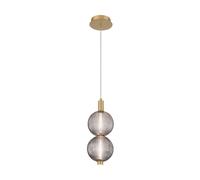 Elstead Lighting Palmas Suspension LED à 2 sources lumineuses, QN-PALMAS-2MP-BG,