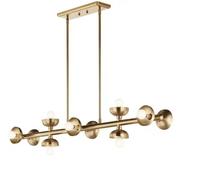 Elstead Lighting Palta lampe suspendue x40 W marron KL-PALTA-LP10-CPZ