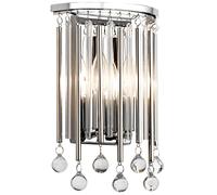 Elstead Lighting Piper applique murale 2x60 W chrome KL-PIPER2-PC