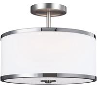 Elstead Lighting Prospect Park lampe suspendue 2x60 W chrome-nickel FE-PROSPECT-PARK-SF