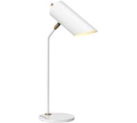 Elstead Lighting Quinto lampe de bureau 1x8 W blanc-laiton QUINTO-TL-WAB