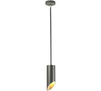 Elstead Lighting Quinto lampe suspendue 1x8 W gris/cendre-nickel QUINTO1P-GPN