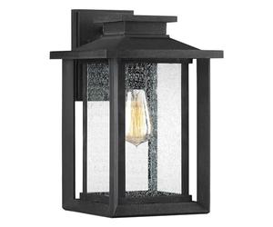 Elstead Lighting QZ-WAKEFIELD-M-TBK Elstead Quoizel Wakefield Lanterne d'extérieur murale, Terre noire, IP44