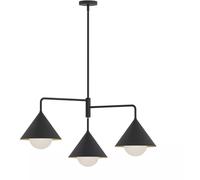 Elstead Lighting Remyck plafonnier 3x60 W noir ALM-REMYCK3-BK