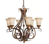 Elstead Lighting Sonoma Valley lampe suspendue 6x60 W FE-SONOMAVALLEY6