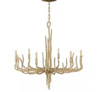 Elstead Lighting Spyre lampe suspendue 6x60 W champagne HK-SPYRE6C-CPG