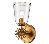 Elstead Lighting Staring applique murale 1x40 W transparent-doré STARING-1WB-DG-CLEAR
