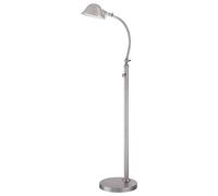 Elstead Lighting Stehlampe LED H 125 cm, Lampe de Salon, Argent