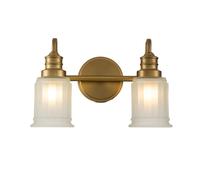 Elstead Lighting Swell Applique murale G9, 2 sources lumineuses, QZ-SWELL2-BB-BATH,