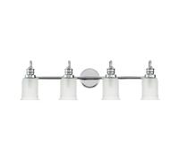 Elstead Lighting Swell Applique murale G9, 4 sources lumineuses, QZ-SWELL4-PC-BATH,