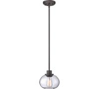 Elstead Lighting Trilogy lampe suspendue 1x60 W marron QZ-TRILOGY-MP