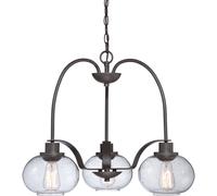 Elstead Lighting Trilogy lampe suspendue 3x60 W marron QZ-TRILOGY3