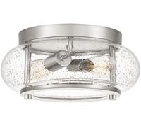 Elstead Lighting Trilogy plafon 2x40 W szczotkowany nikiel QZ-TRILOGY-FS-BN