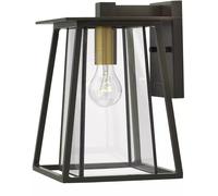 Elstead Lighting Walker applique murale extérieure 1x60 W marron HK-WALKER2-M