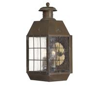 Elstead Lighting Wandleuchte Extérieure En Laiton Verre H 42,6 Cm 2-Feux IP44
