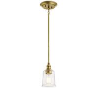 Elstead Lighting Waverly lampe suspendue 1x60 W laiton KL-WAVERLY-MP-NBR