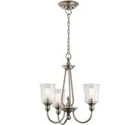 Elstead Lighting Waverly lampe suspendue 3x60 W KL-WAVERLY3-CLP