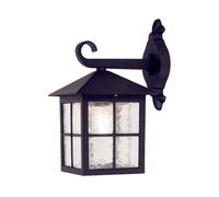 Elstead Lighting Winchester Down Applique murale E27, BL18-BLACK, Down