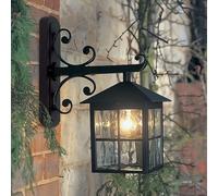 Elstead Lighting Winchester Applique murale, E27, BL19-BLACK, Down