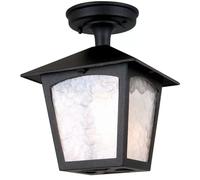 Elstead Lighting York plafonnier extérieur 1x60 W noir BL6A-BLACK