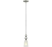 Elstead Lighting Zelda lampe suspendue 1x60 W nickel HK-ZELDA-P-A-PN