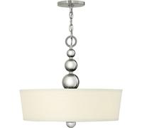 Elstead Lighting Zelda lampe suspendue 3x60 W nickel HK-ZELDA-P-B-PN