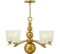 Elstead Lighting Zelda lampe suspendue 5x60 W laiton HK-ZELDA5-VS