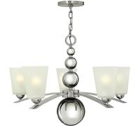 Elstead Lighting Zelda lampe suspendue 5x60 W nickel HK-ZELDA5-PN