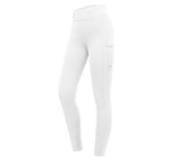ELT Legging d'équitation Ella, Blanc., 38