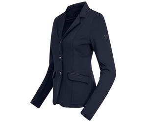 ELT Veste De concours Lina Pour femmes avec fentes d'équitation et strass M