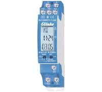 Eltako 23200902 Minuteur numérique programme astronomique, programme journalier, programme hebdomadaire IP20 réserve de marche