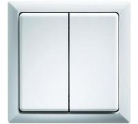 FT4F-RW Eltako sans fil Bouton-poussoir 2 canaux montage apparent (en saillie) Portée max. 100 m