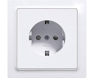 Eltako 30055895 simple Prise de courant encastrable blanc pur