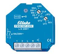FMS61NP-230V Eltako sans fil Actionneur de commutation interrupteur à impulsion 1 canal encastré Puissance de coupure (max.) 2000 W Portée max. 100 m
