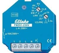Eltako FMZ61-230V Eltako Actionneur de Commutation 1 Canal encastré Puissance de Coupure (Max.) 2000 W Portée Max. 30 m Bleu