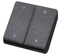 Eltako Mini capteur sans Fil, 1 pièce, Noir, FMH4S-SZ.