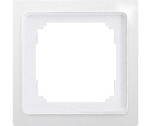 Eltako simple Cadre blanc (brillant) 30055785