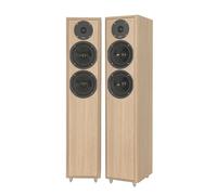 Eltax Monitor IX Hêtre - Paire d'Enceintes Colonnes - Enceintes