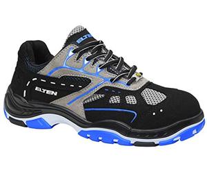 ELTEN 172178-38 EASY ESD S1 Chaussures de sécurité pour homme en maille filet et textile Bleu Taille 36-48