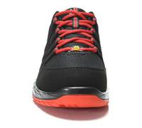 ELTEN MADDOX noir-rouge Low ESD S3S, chaussures de sécurité pour hommes, légères, embout en acier, matière supérieure : textile, doublure intérieure : textile (respirant), taille 46