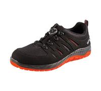 ELTEN Maddox BOA Noir-Rouge Low ESD S3S, Chaussures de sécurité pour Femmes+Hommes, légères, Embout en Acier, matière supérieure : Textile, Doublure intérieure : Textile (Respirant), Taille 38