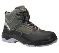 ELTEN Lex ESD S3S, Chaussures de sécurité pour Hommes, légères, Embout en Acier, matière supérieure : Cuir + Textile, Doublure intérieure : Textile (Respirant), Taille 42