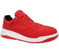 ELTEN Maverick Red Low ESD S3 Chaussures de sécurité pour Homme et Femme avec Embout en Acier léger Rouge Pointure 38