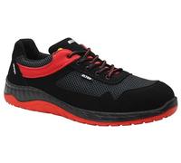 ELTEN Mixte Lonny Red Low ESD S1P Chaussure de sécurité, Noir, 48 EU