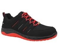 ELTEN Mixte Maddox Noir-Rouge Faible ESD S3 Chaussure Industrielle, 44 EU