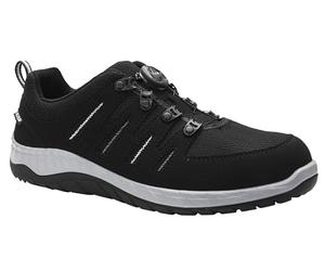 ELTEN Mixte Maddox BOA Black-Grey Low ESD S3S Chaussure de sécurité, Noir, 35 EU