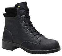 ELTEN NIKOLA Black Mid ESD S2 Chaussures de sécurité pour femme Business élégant Noir embout en acier, 41, Noir , 1